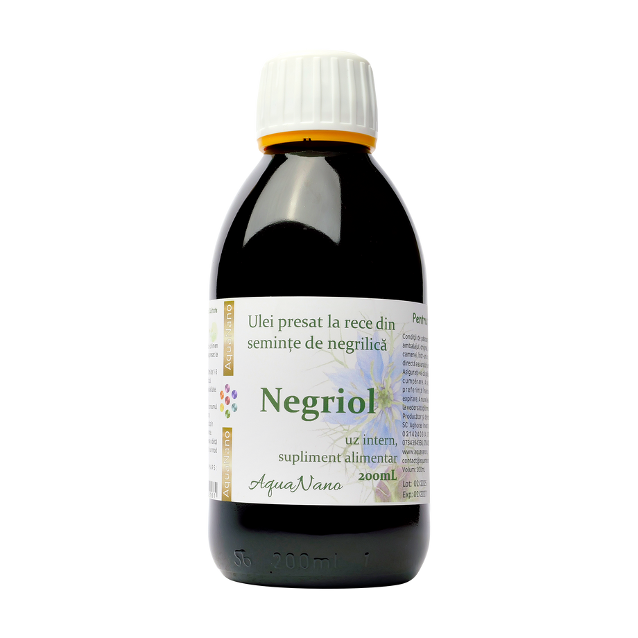 Negriol ulei presat la rece 200 ml