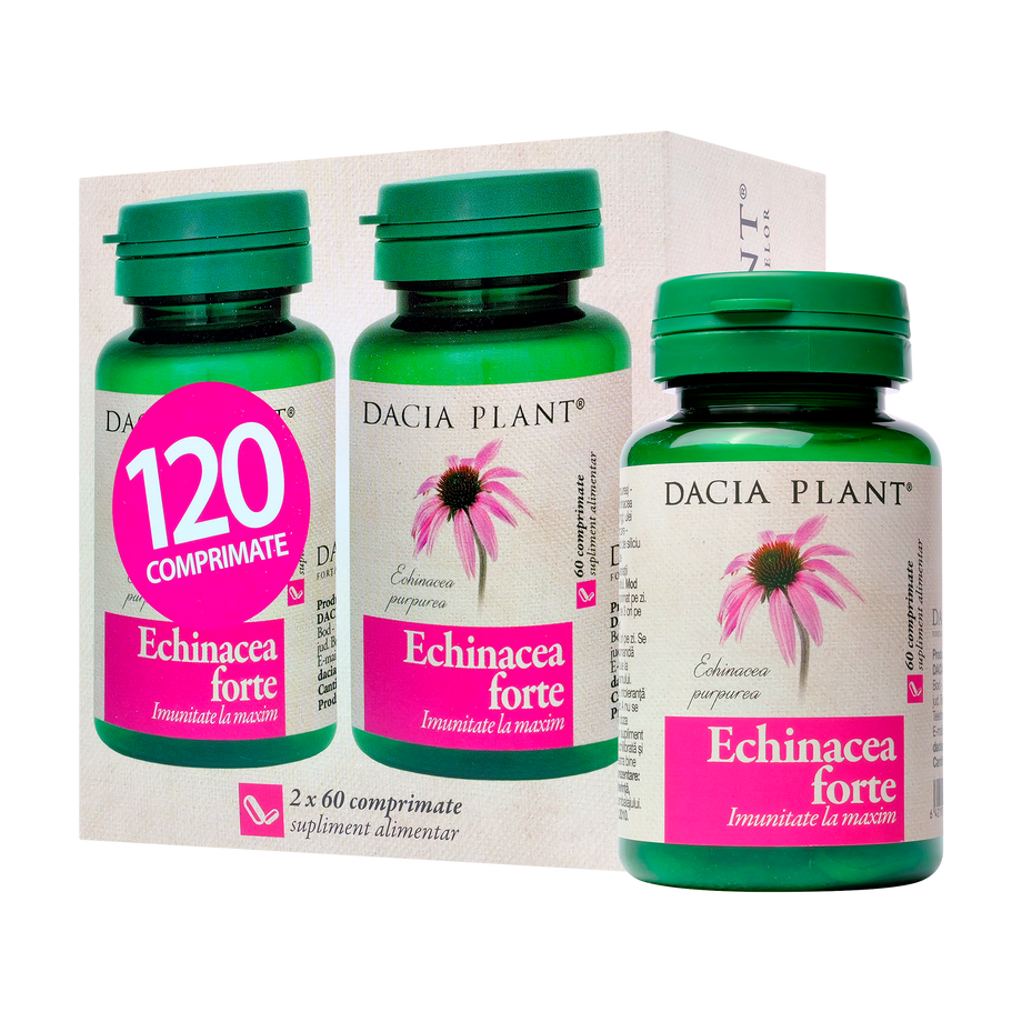 Echinaceea forte 120 comprimate
