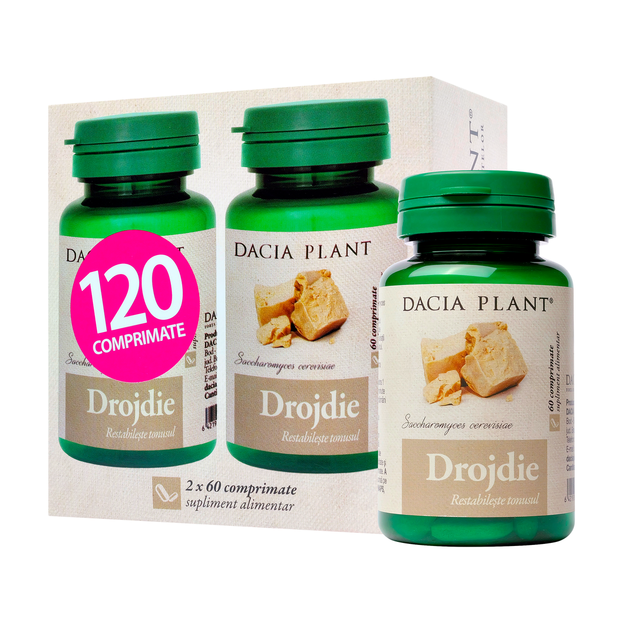 Drojdie 120 comprimate