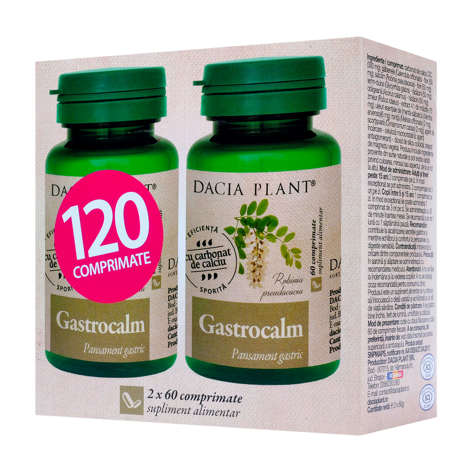 Gastrocalm 120 comprimate