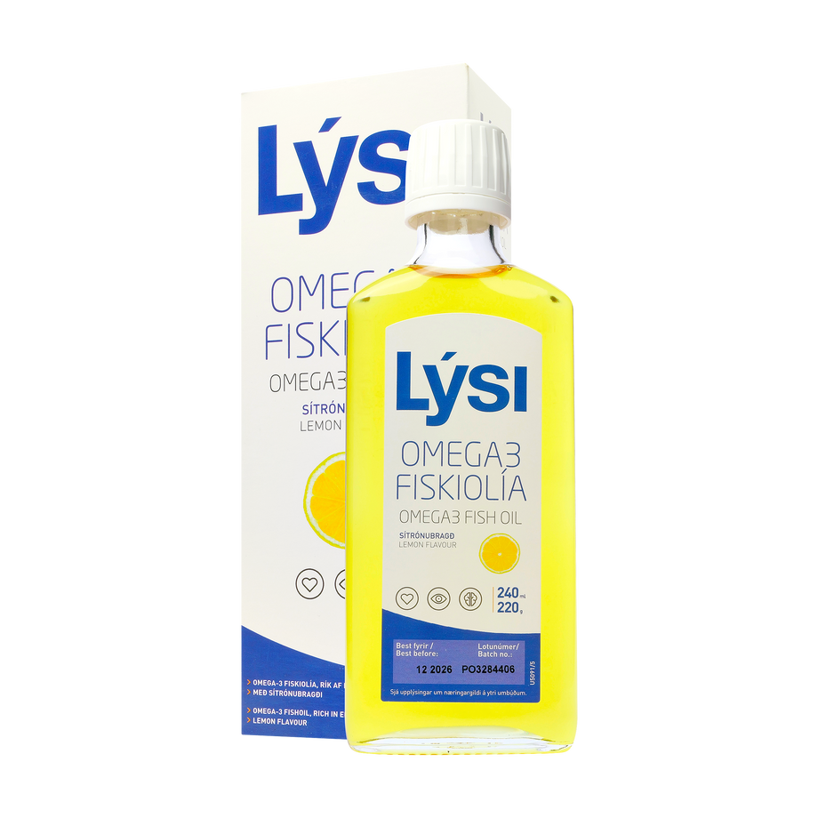 Omega 3 cu aroma lamaie 240 ml