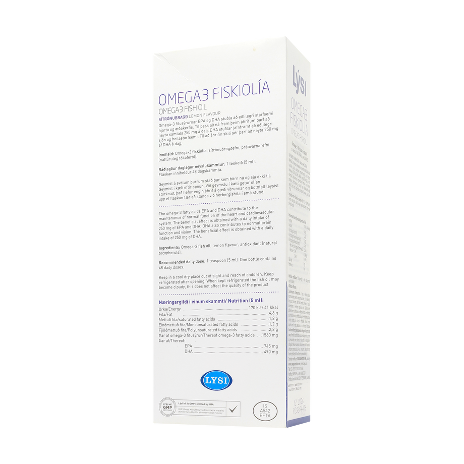 Omega 3 cu aroma lamaie 240 ml