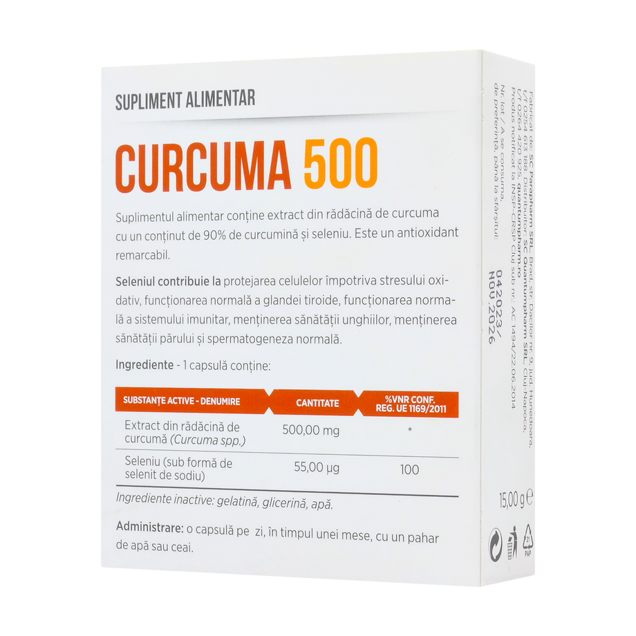 Curcuma 500 30 capsule