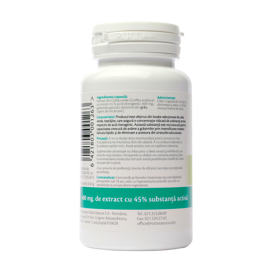Green cofee extract 60 capsule
