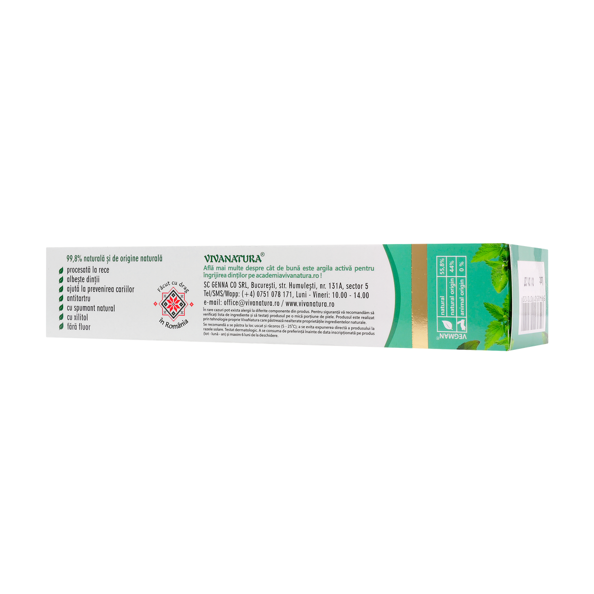 Pasta de dinti Menthol Fresh 80 ml