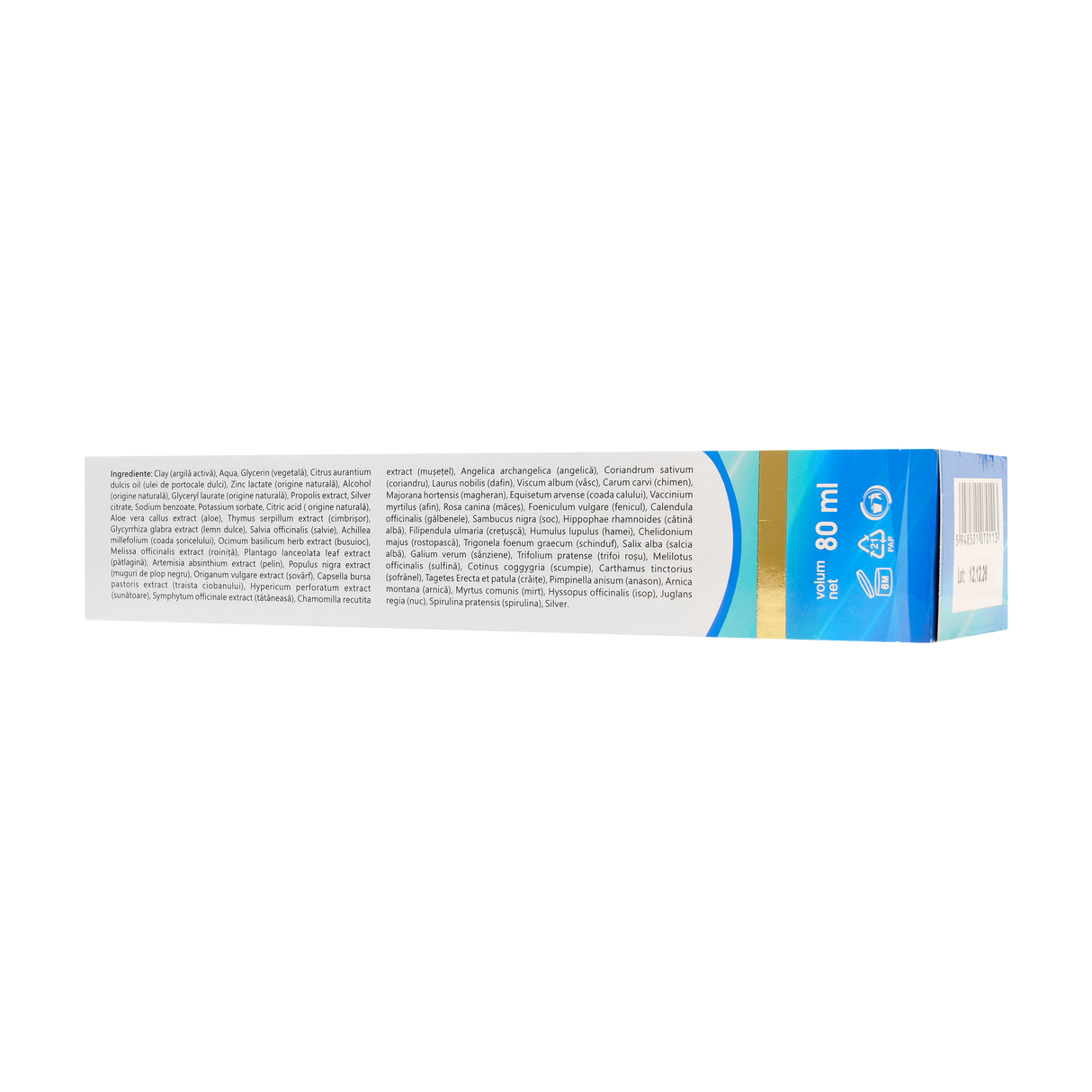 Pasta de dinti Argentum 80 ml