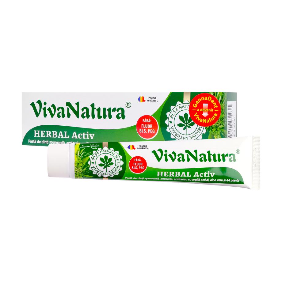 Pasta de dinti Herbal Activ spumanta 80 ml