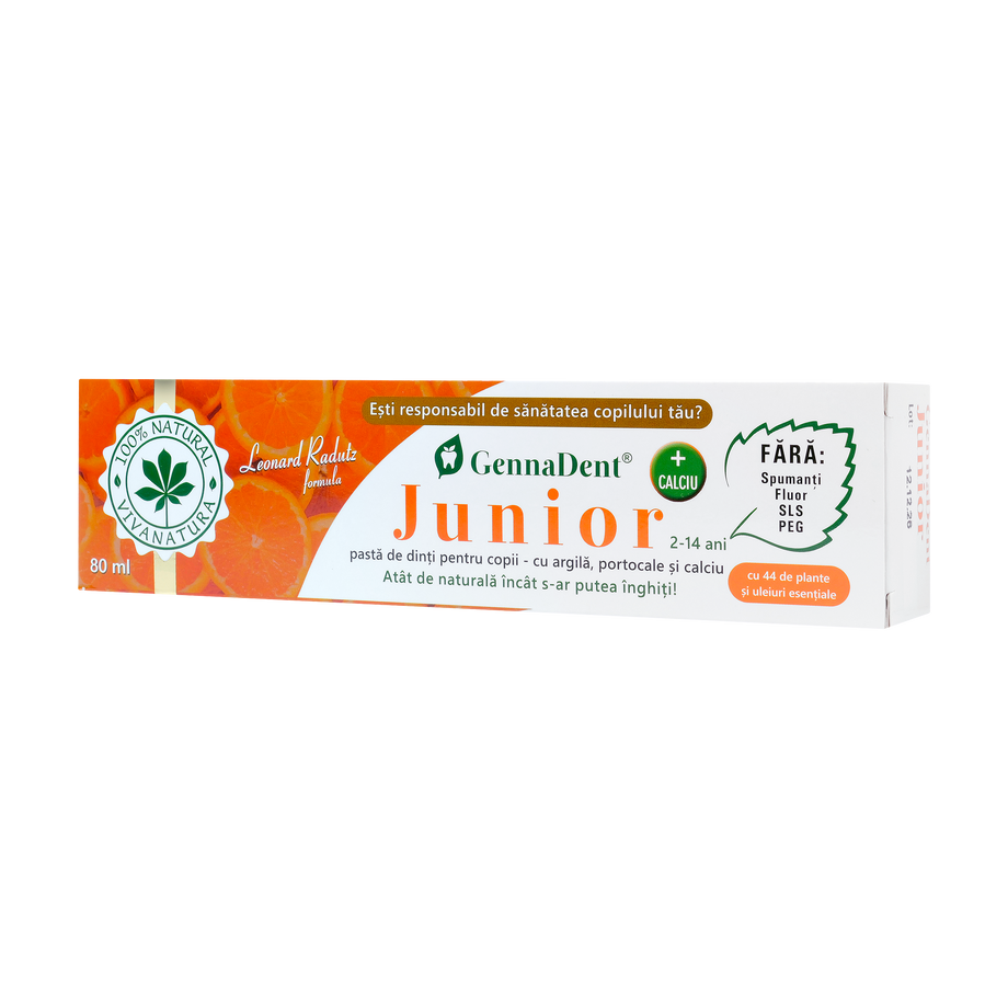 Pasta de dinti Junior portocale 80 ml