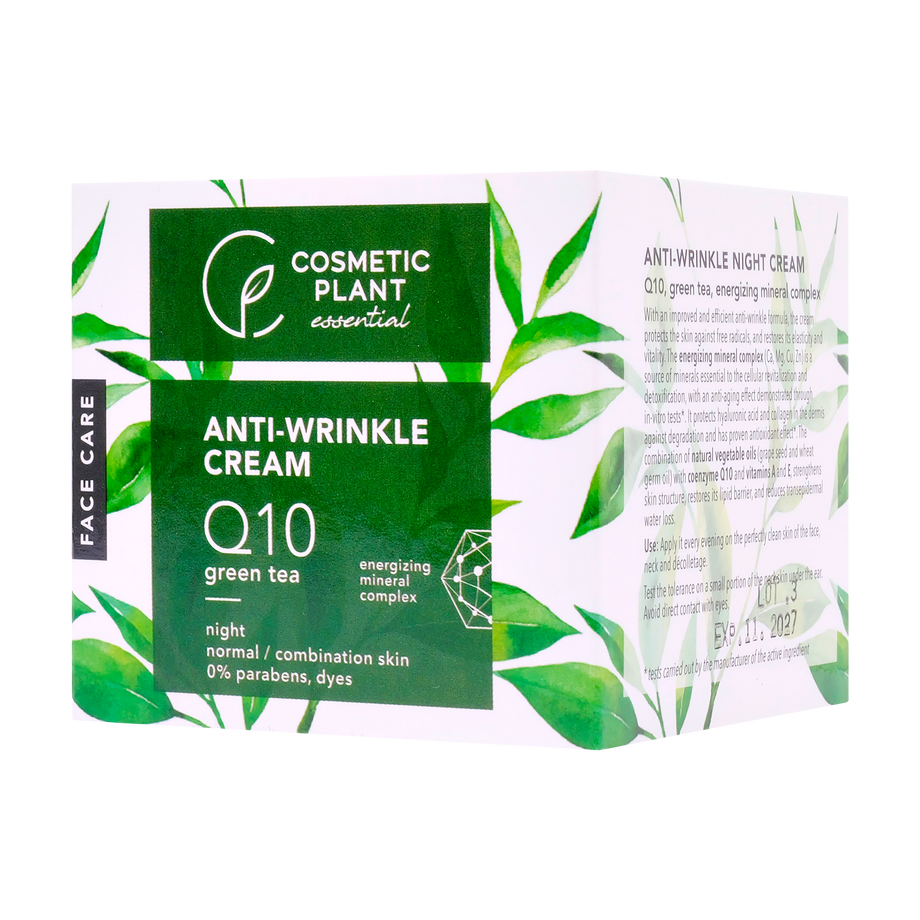 Crema antirid noapte Q10 mineral complex 50 ml