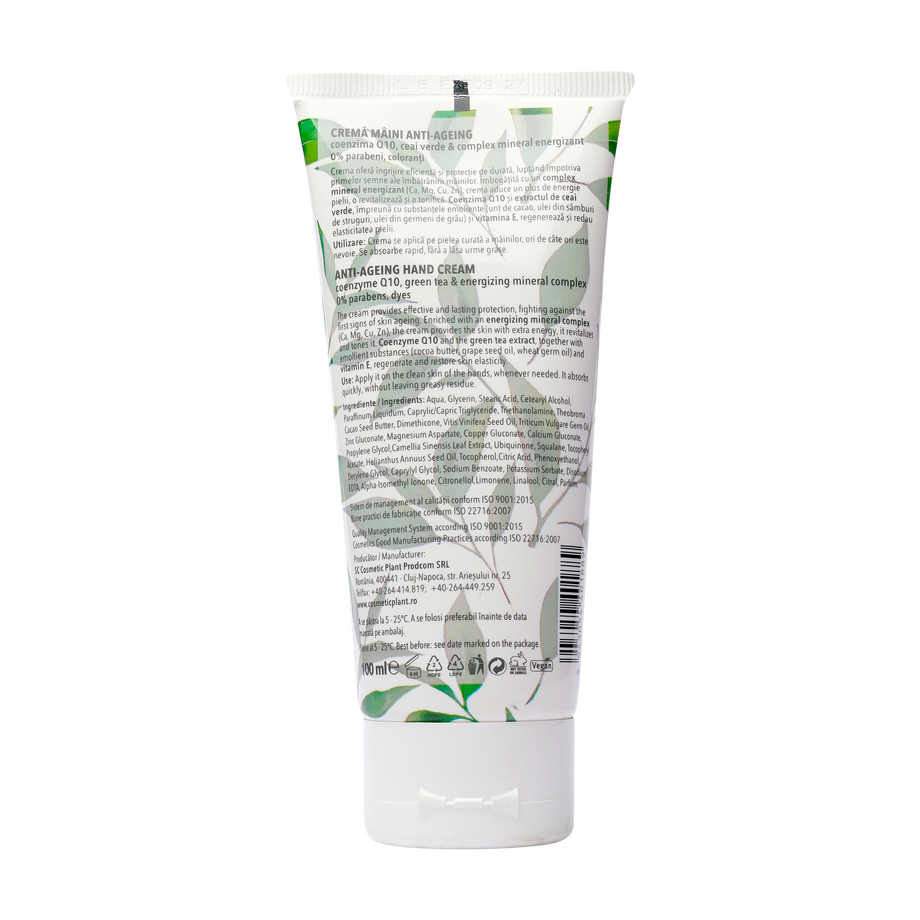 Crema maini Q10 mineral complex 100 ml