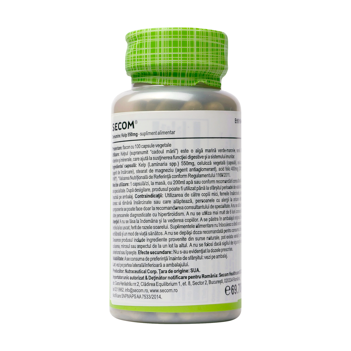Kelp 550mg 100 capsule