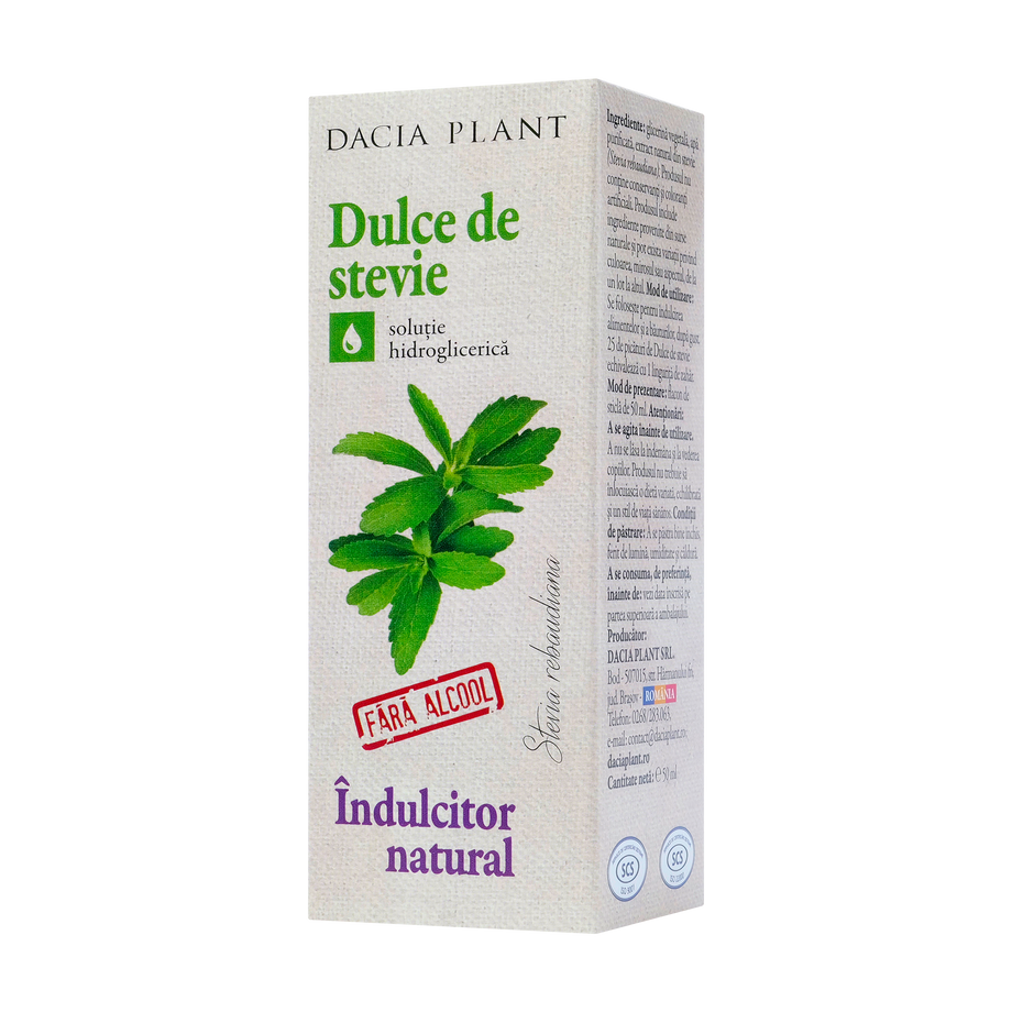 Dulce de stevie indulcitor natural 50 ml