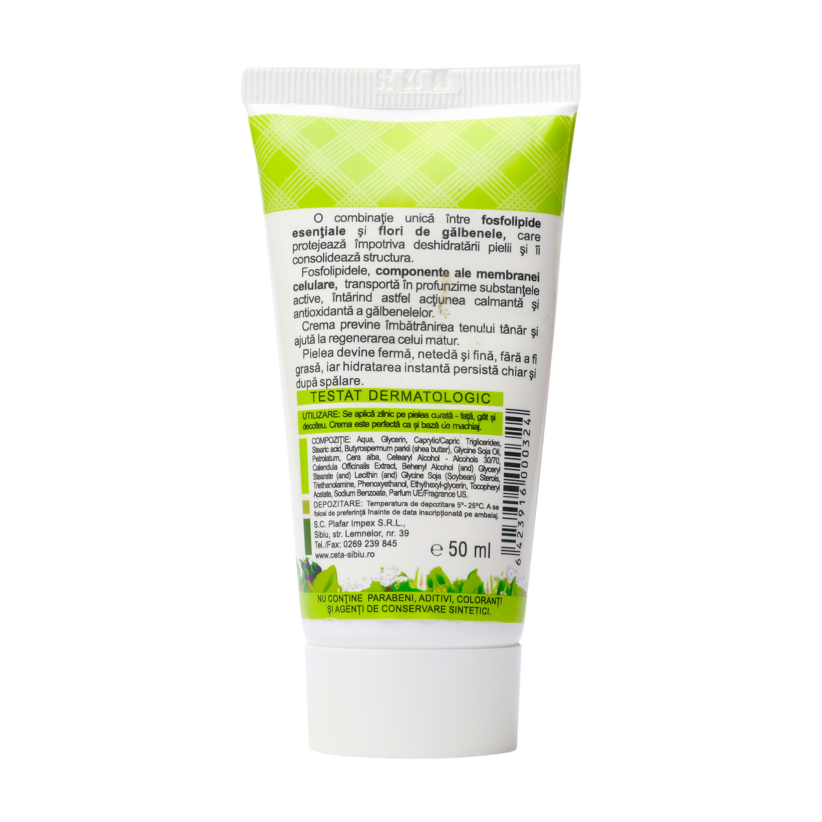 Crema fata cu galbenele si fosfolipide 50 ml