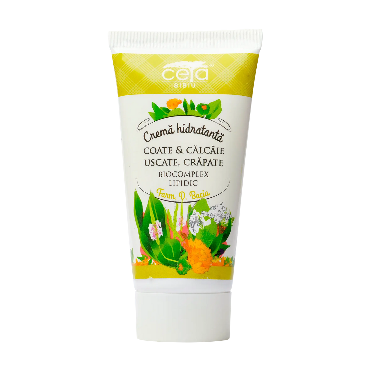 Crema hidratanta coate si calcaie 50 ml
