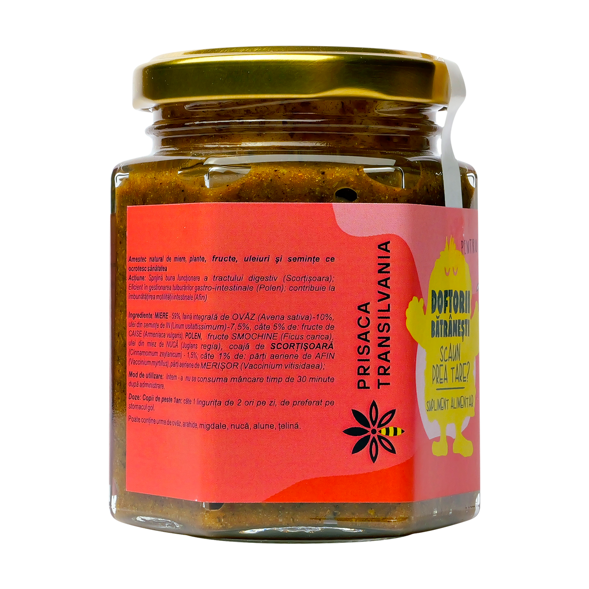 Scaun prea tare pentru prunci Dof'torii batranesti amestec miere, seminte plante, ulei 200 g
