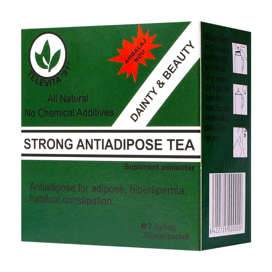 Ceai antiadipos strong 30 plicuri
