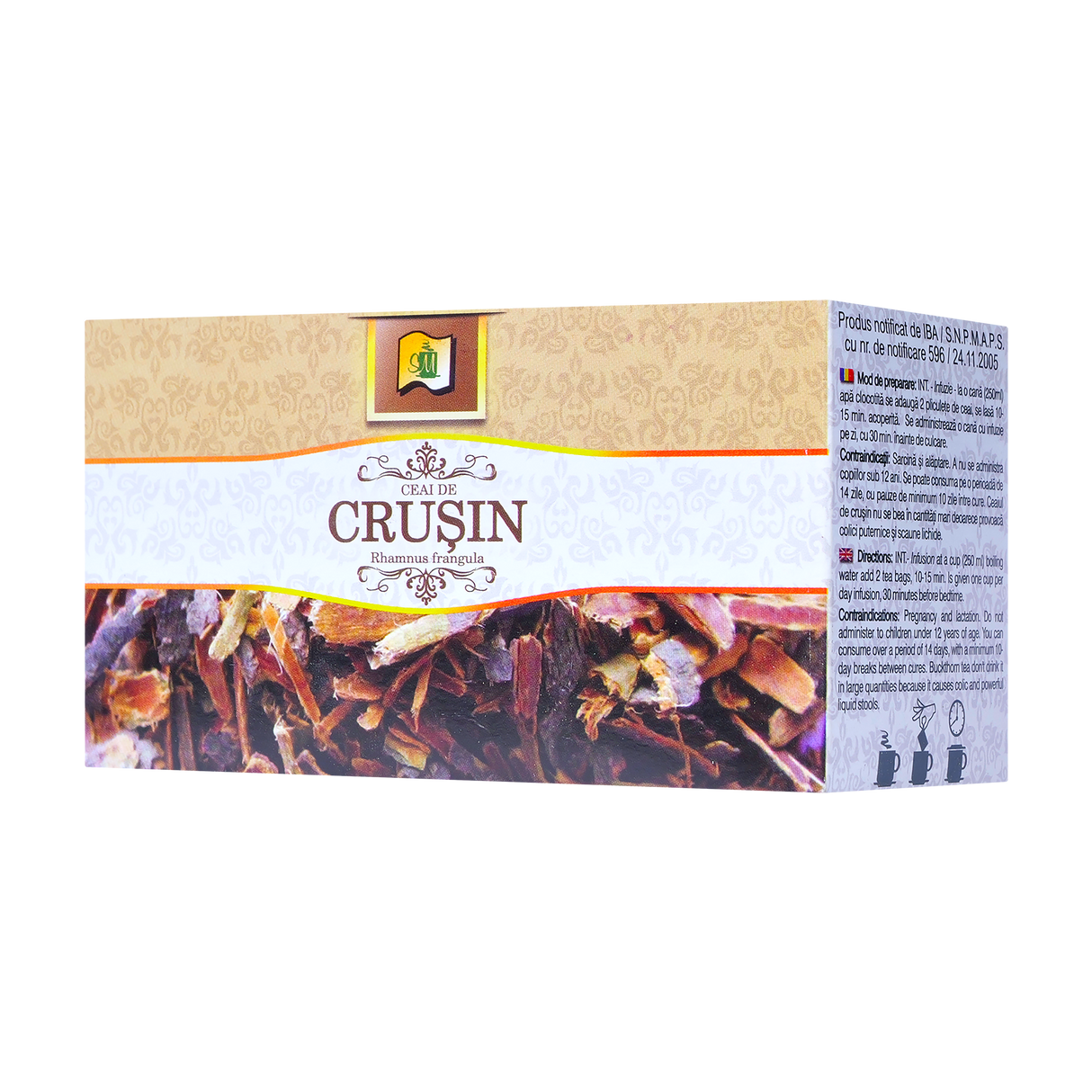 Ceai crusin coaja 20 plicuri