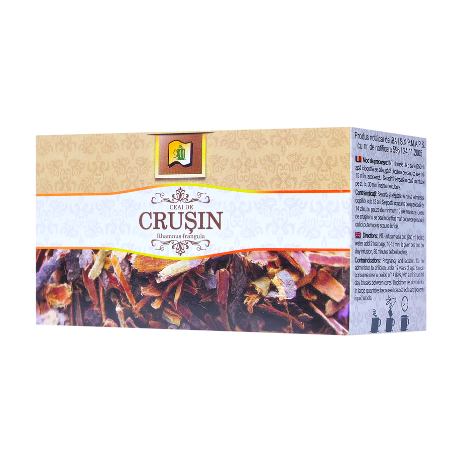 Ceai crusin coaja 20 plicuri
