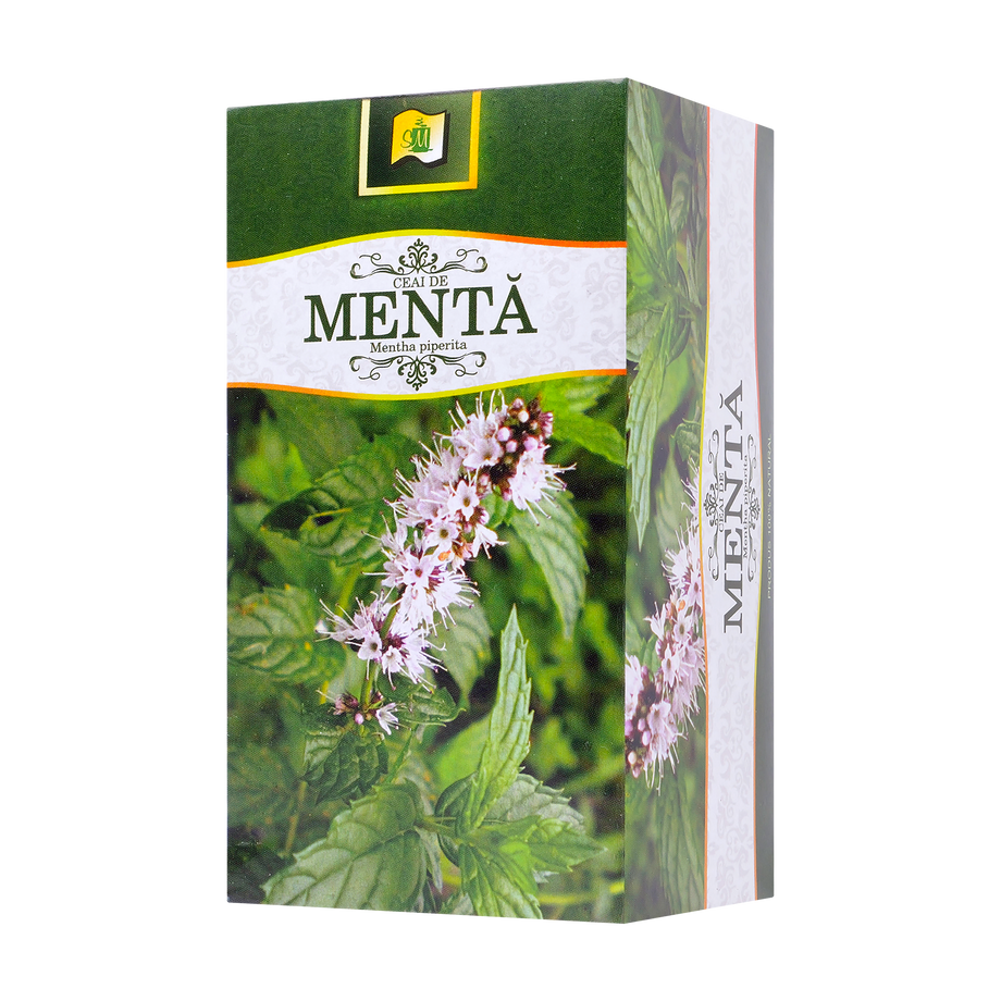 Ceai menta frunze 20 plicuri