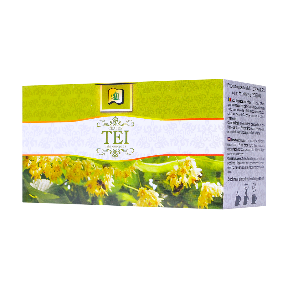 Ceai tei floare 20 plicuri