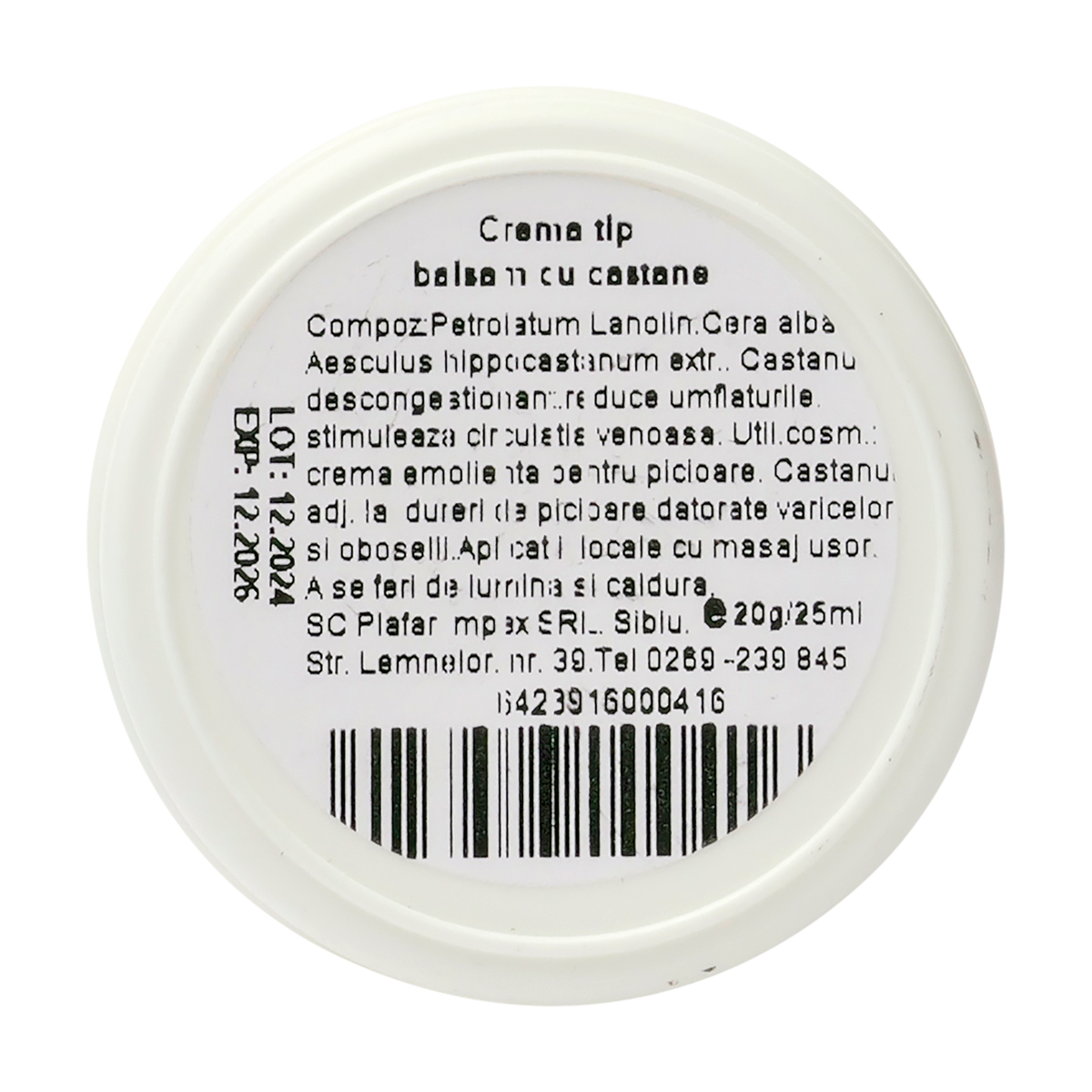 Unguent castane 20 g