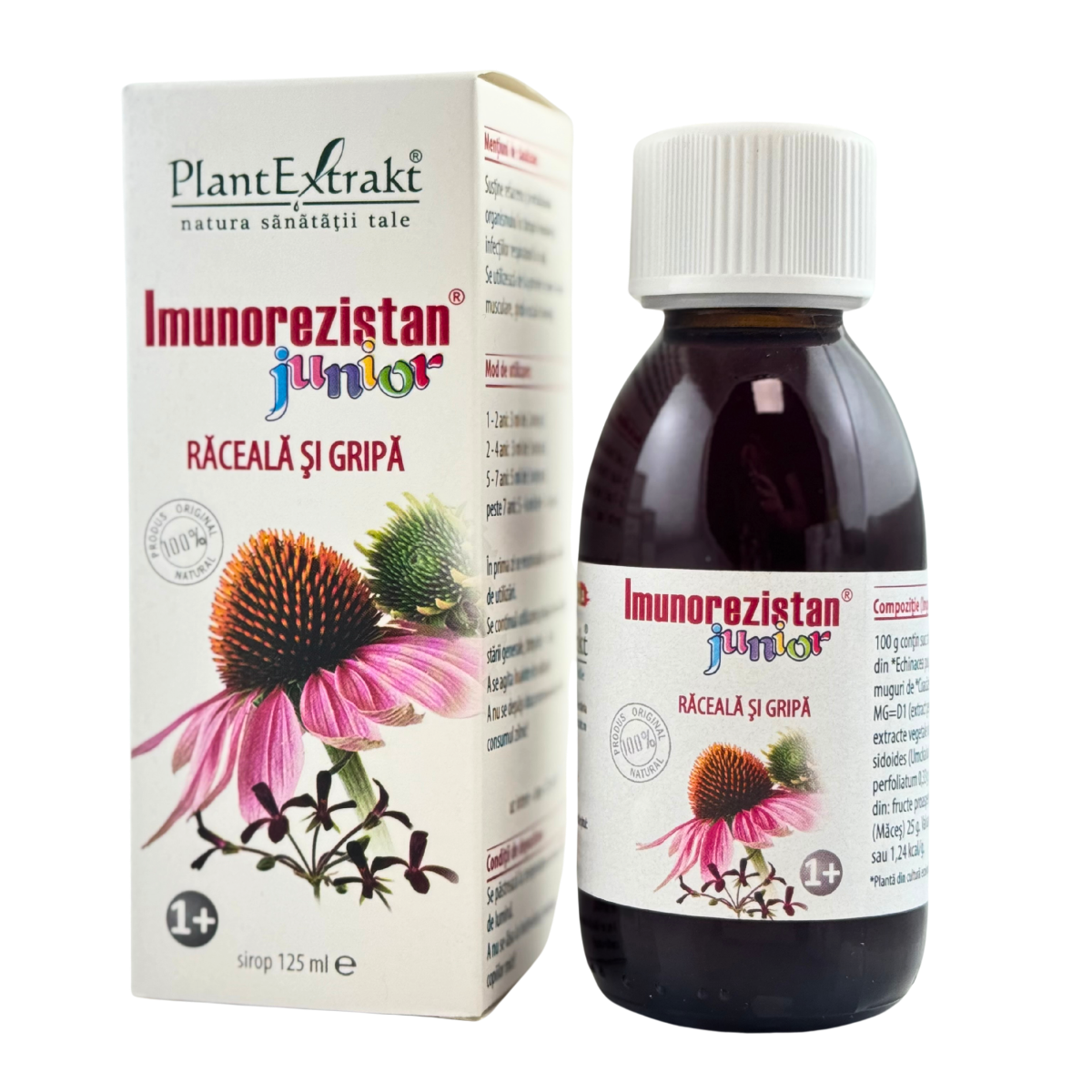 Imunorezistan Junior Raceala si Gripa 125 g