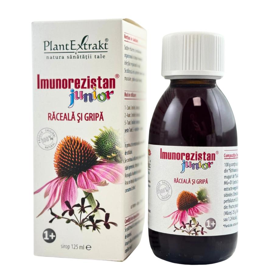 Imunorezistan Junior Raceala si Gripa 125 g