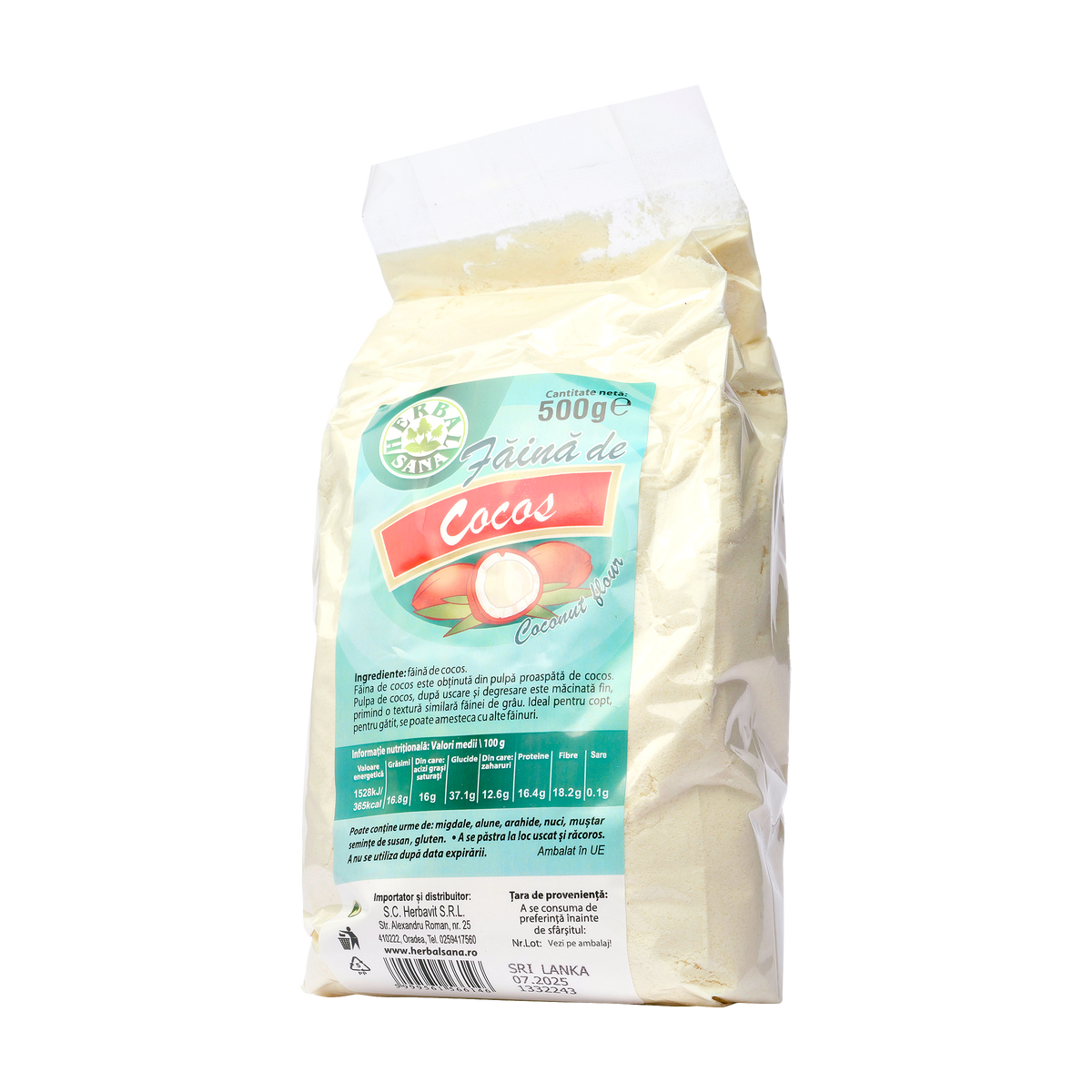 Faina de cocos 500 g