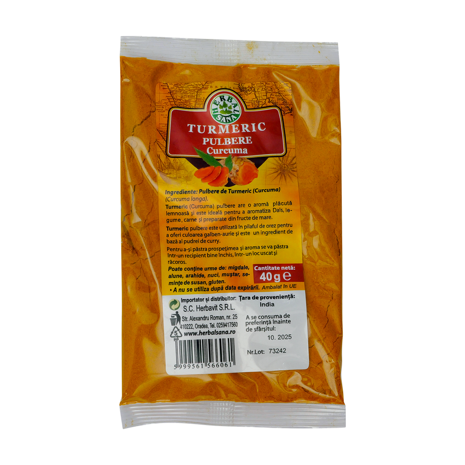 Turmeric pulbere 40 g