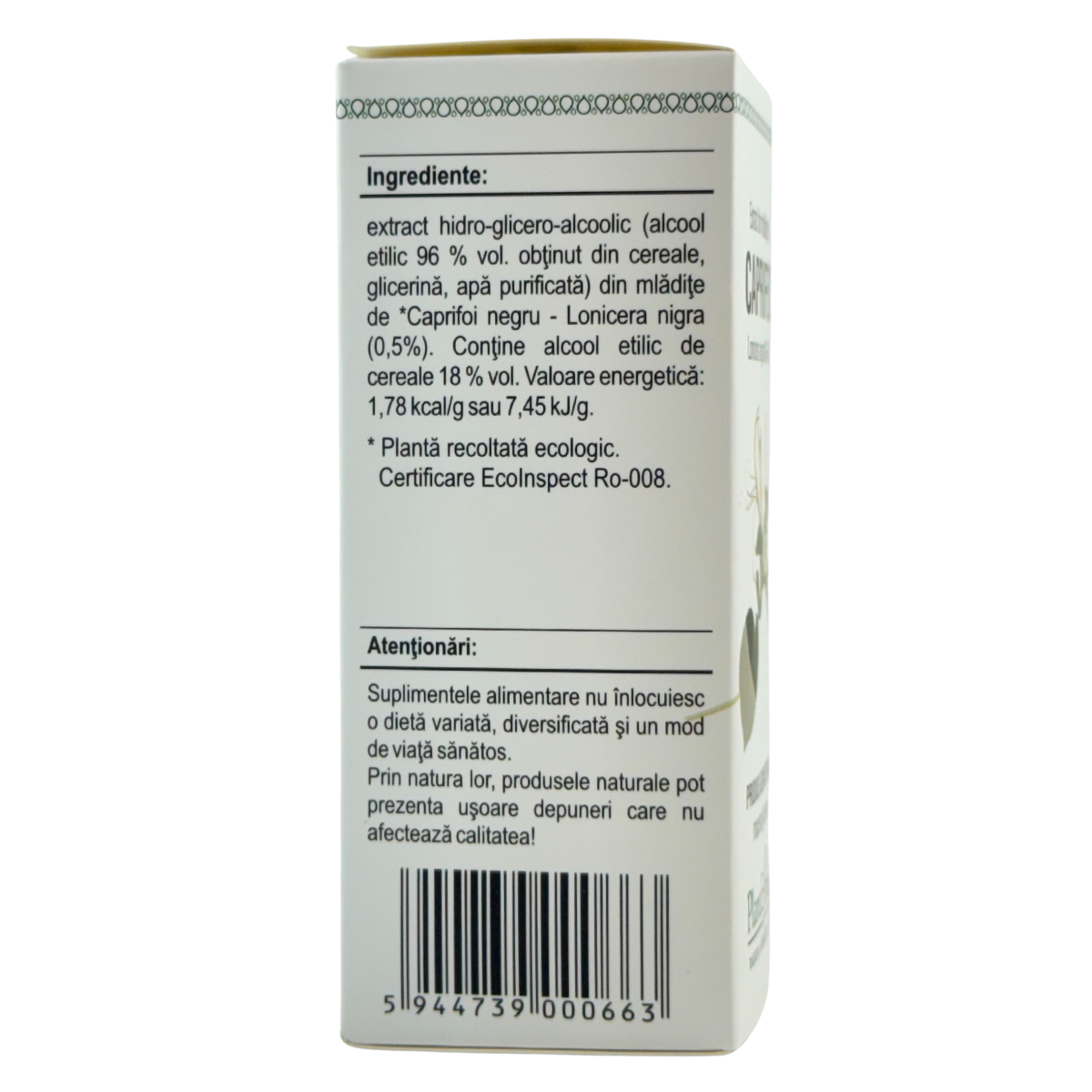Extract din mladite de Caprifoi negru 50 ml