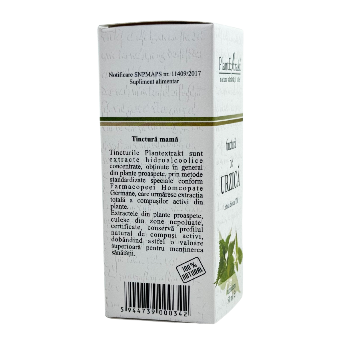 Tinctura de Urzica 50 ml