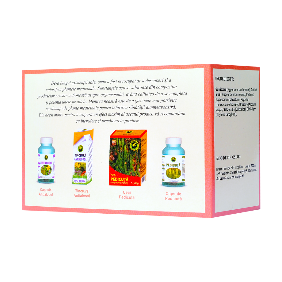 Ceai antialcool 20 plicuri