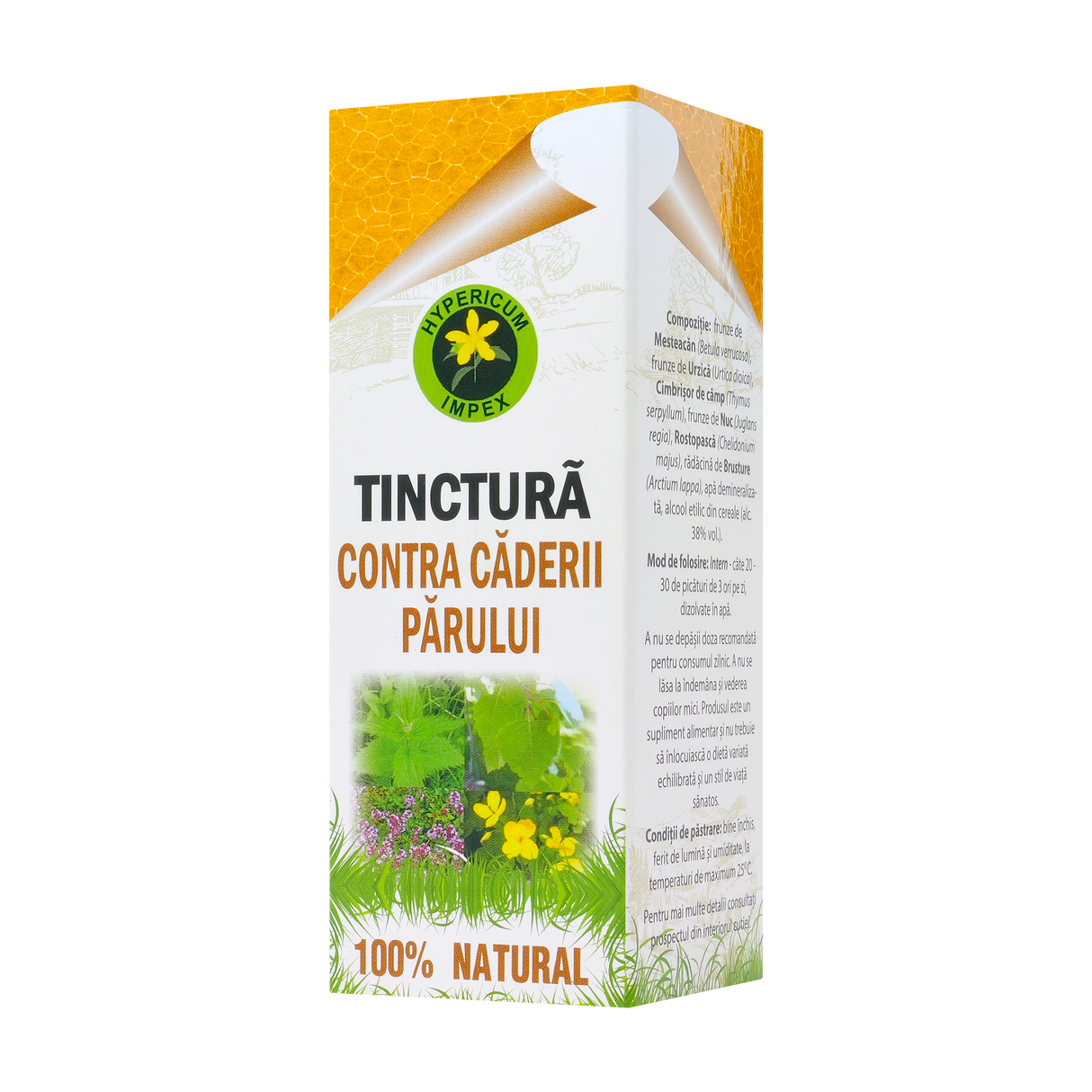 Tinctura contra caderii parului 50 ml
