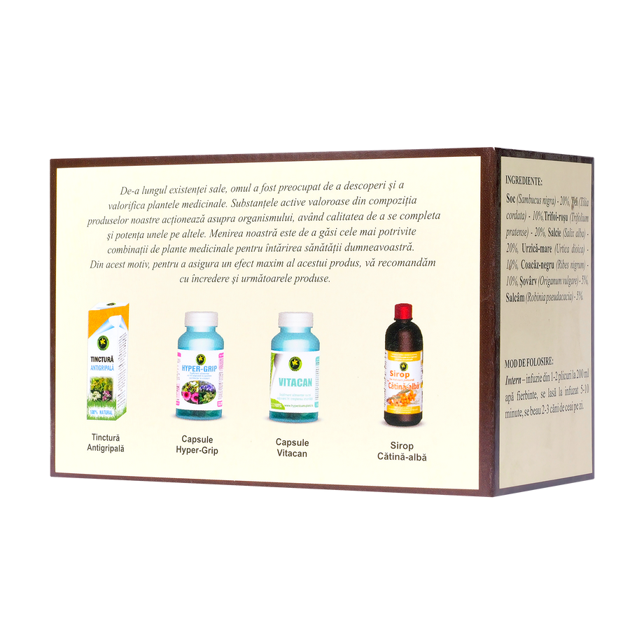 Ceai antigripal 20 plicuri