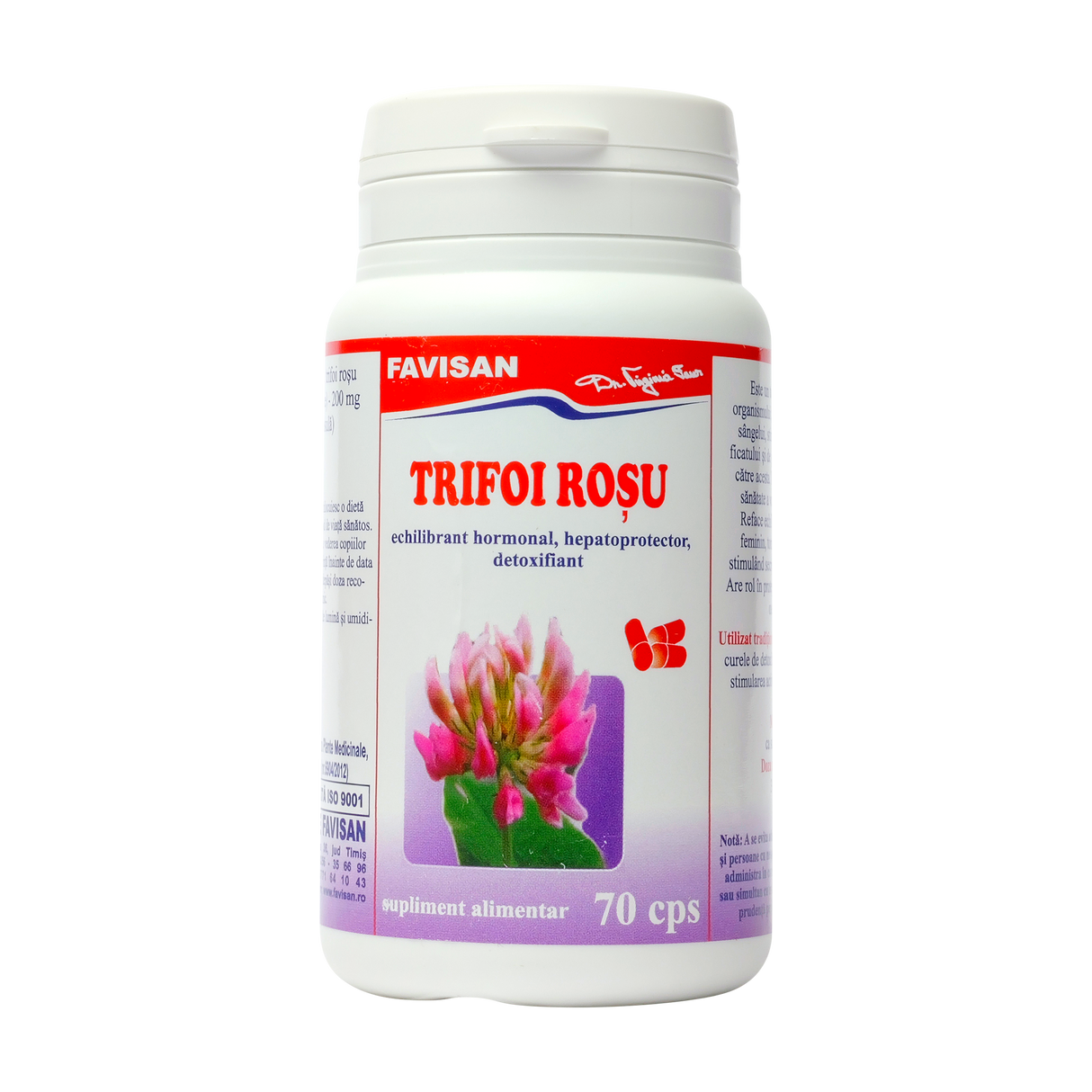 Trifoi rosu 70 capsule