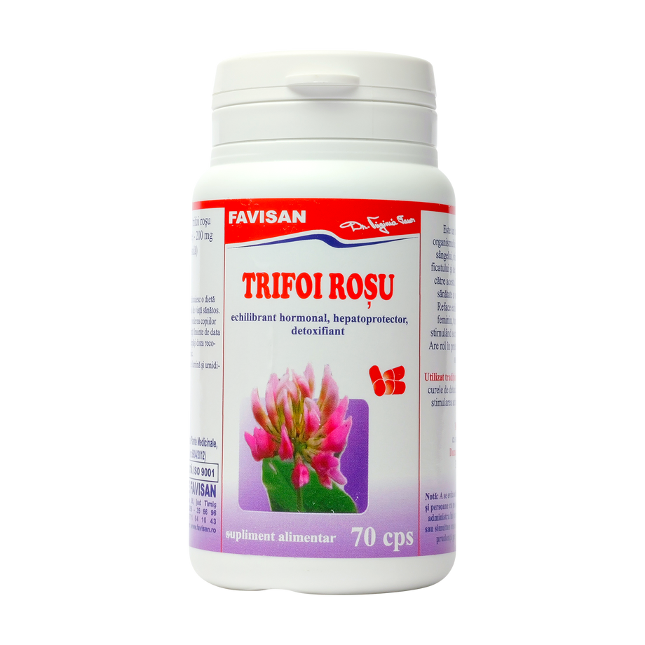 Trifoi rosu 70 capsule