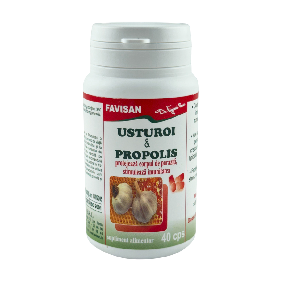 Usturoi si propolis 40 capsule