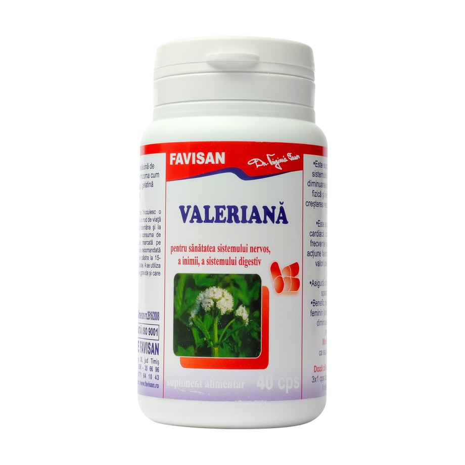 Valeriana 40 capsule Favisan