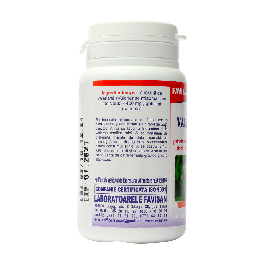 Valeriana 40 capsule Favisan