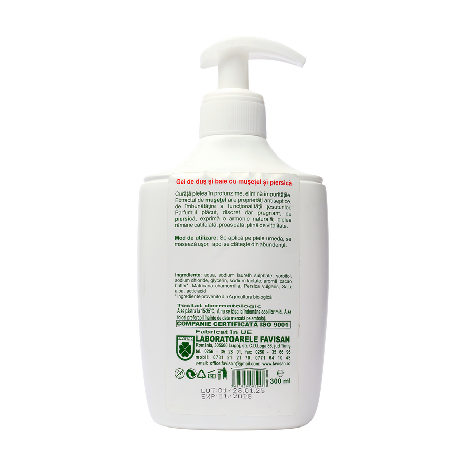 Gel dus si baie cu musetel 300 ml
