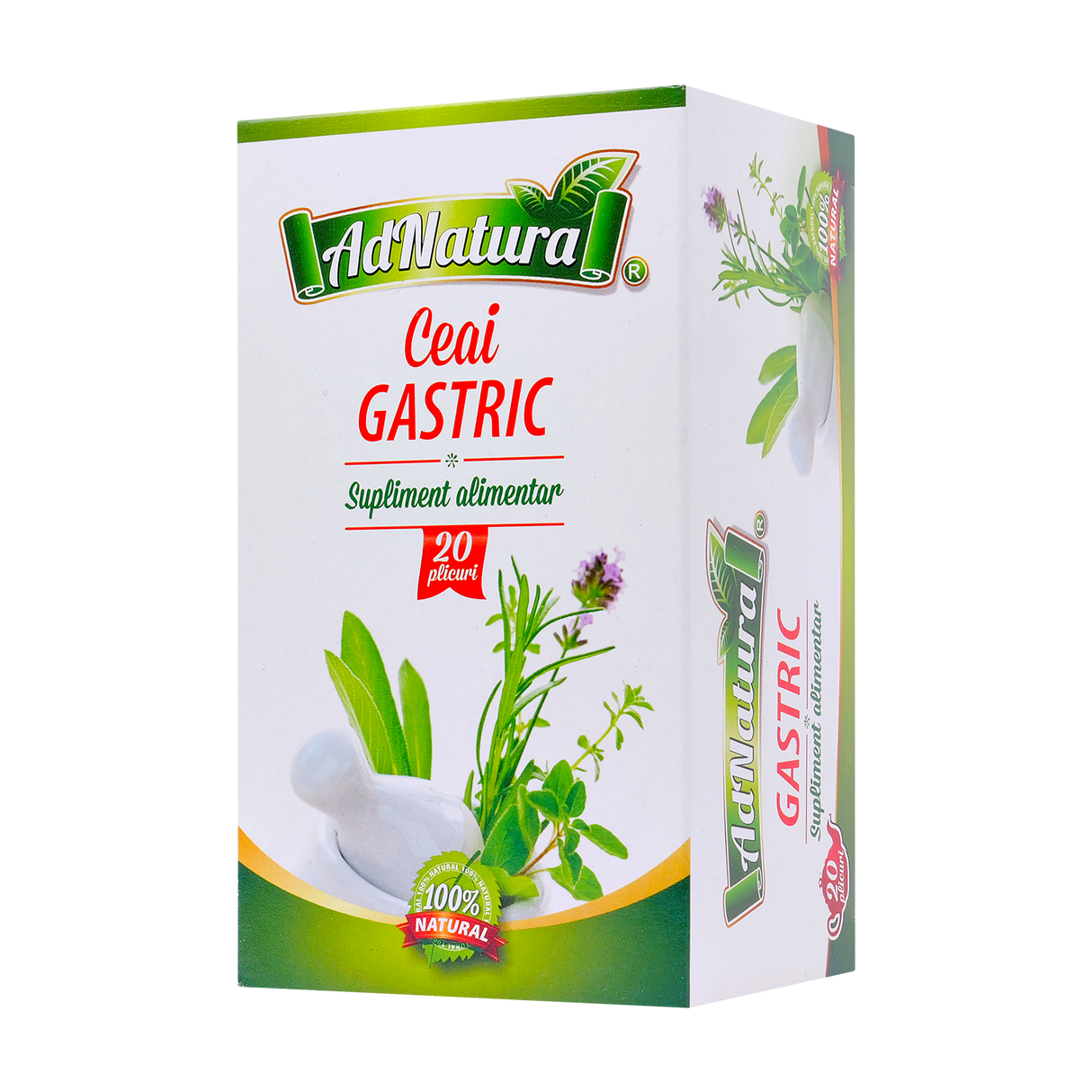 Ceai Gastric 20 plicuri AdNatura