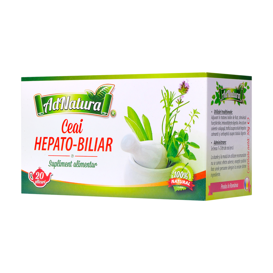 Ceai Hepato-Biliar 20 plicuri