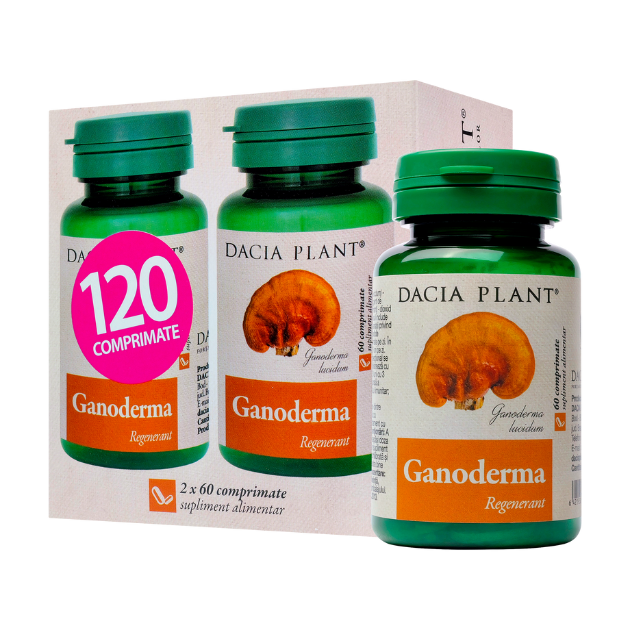 Ganoderma 120 comprimate