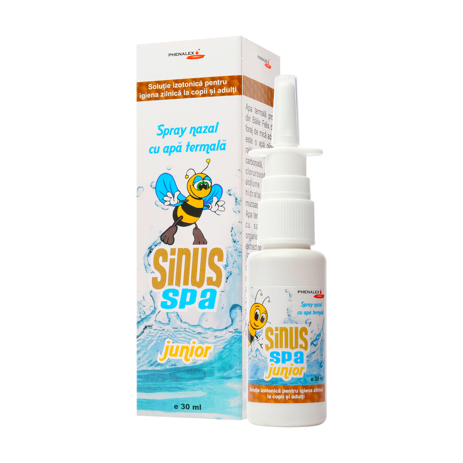 Sinus spa junior- spray nazal cu apa termala 30 ml