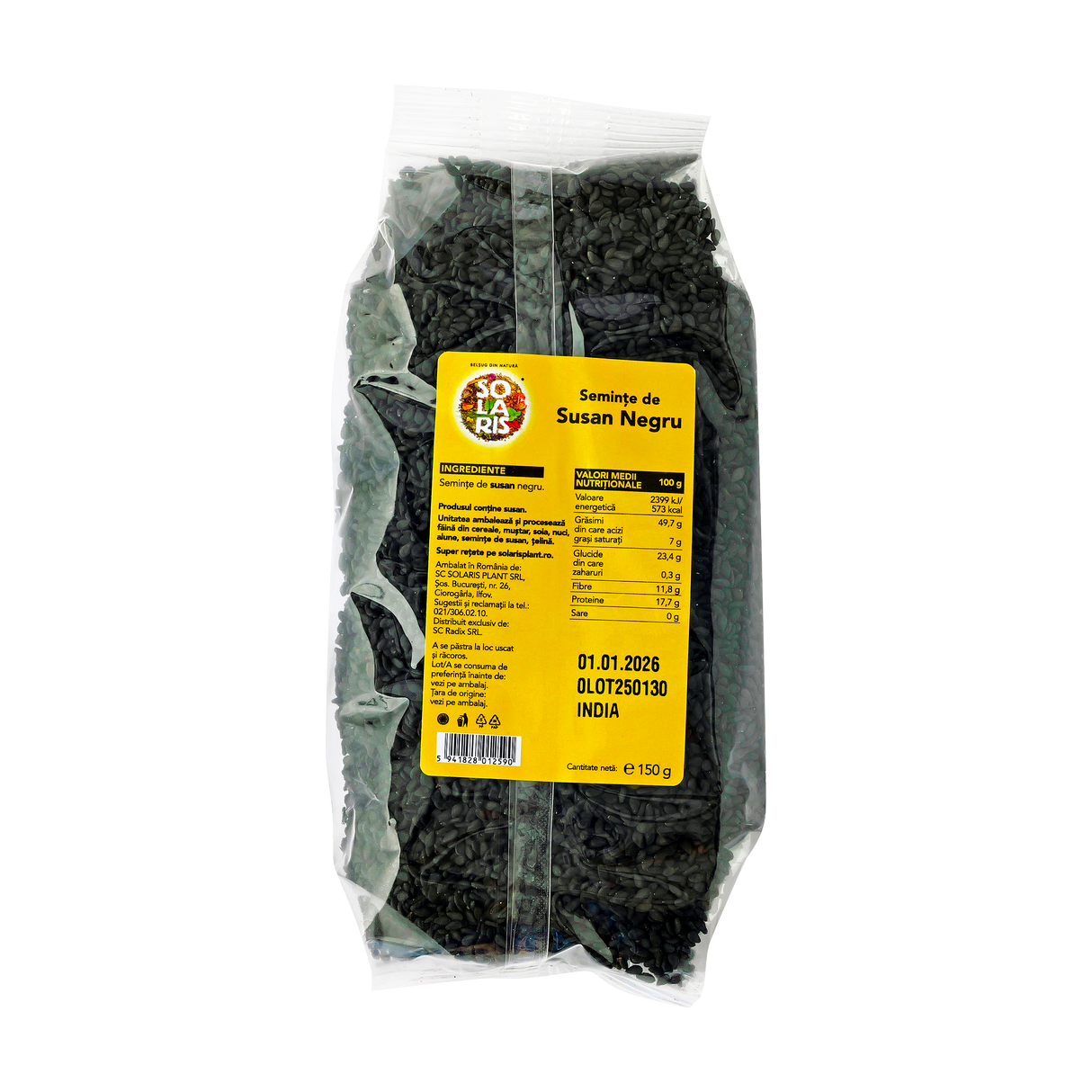 Susan negru seminte 150 g