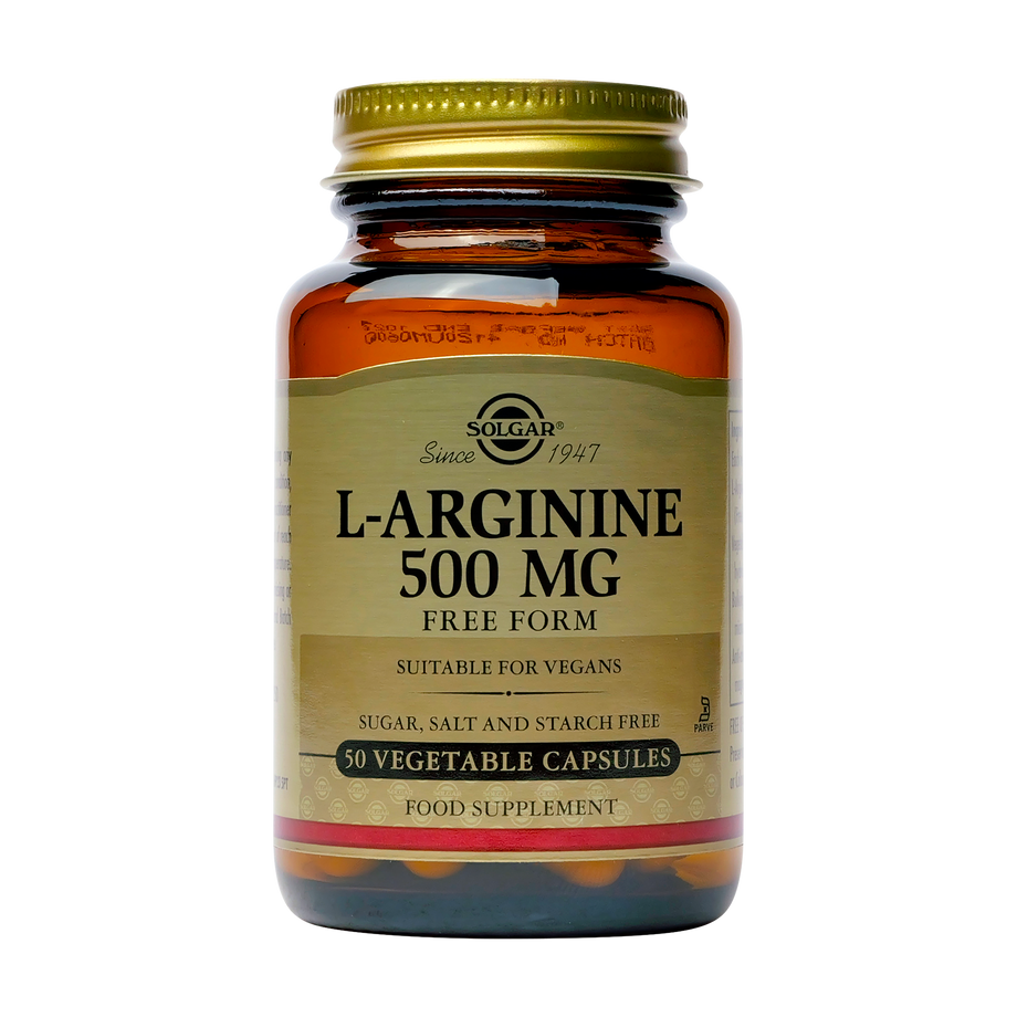 L-arginine 500mg 50 capsule