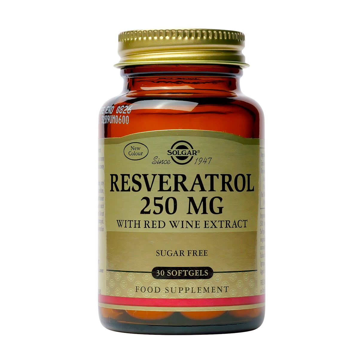 Resveratrol 250mg softgels 30 capsule