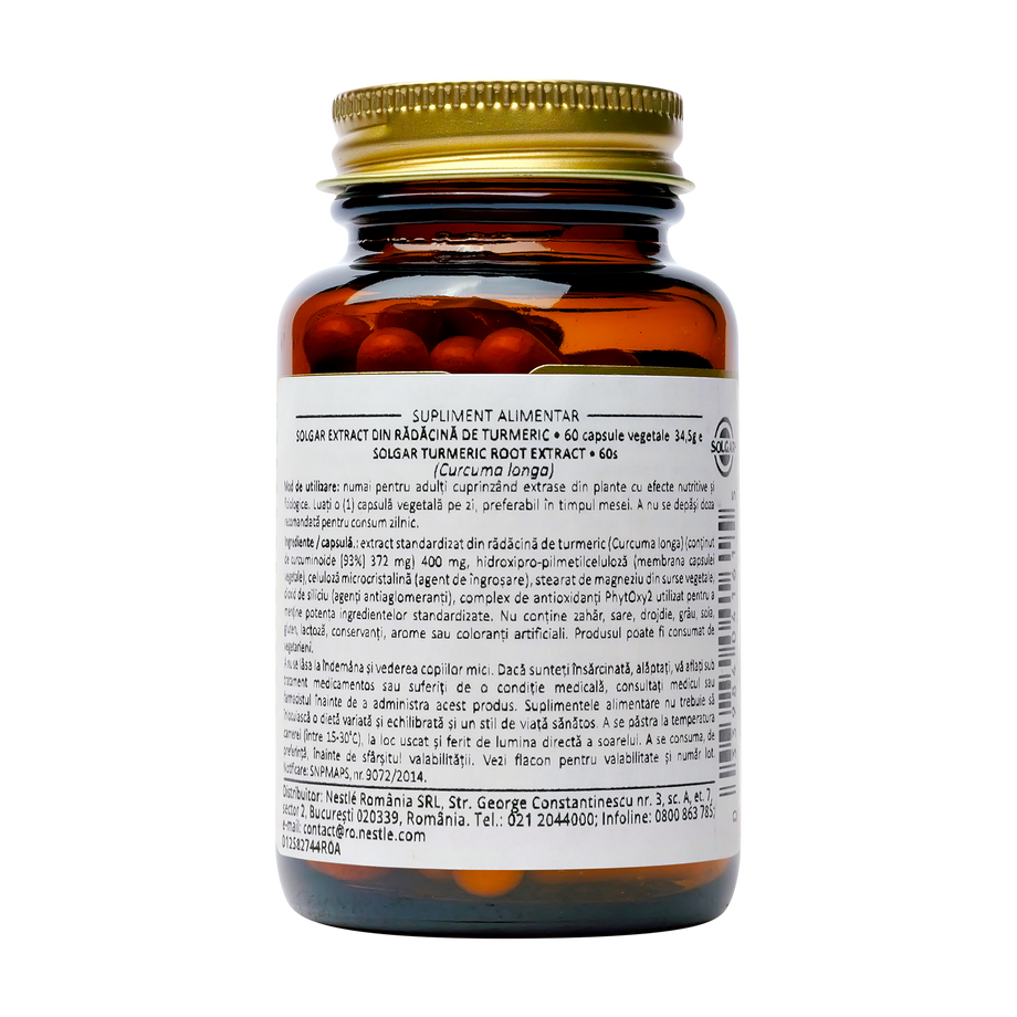 Turmeric root extract 60 capsule