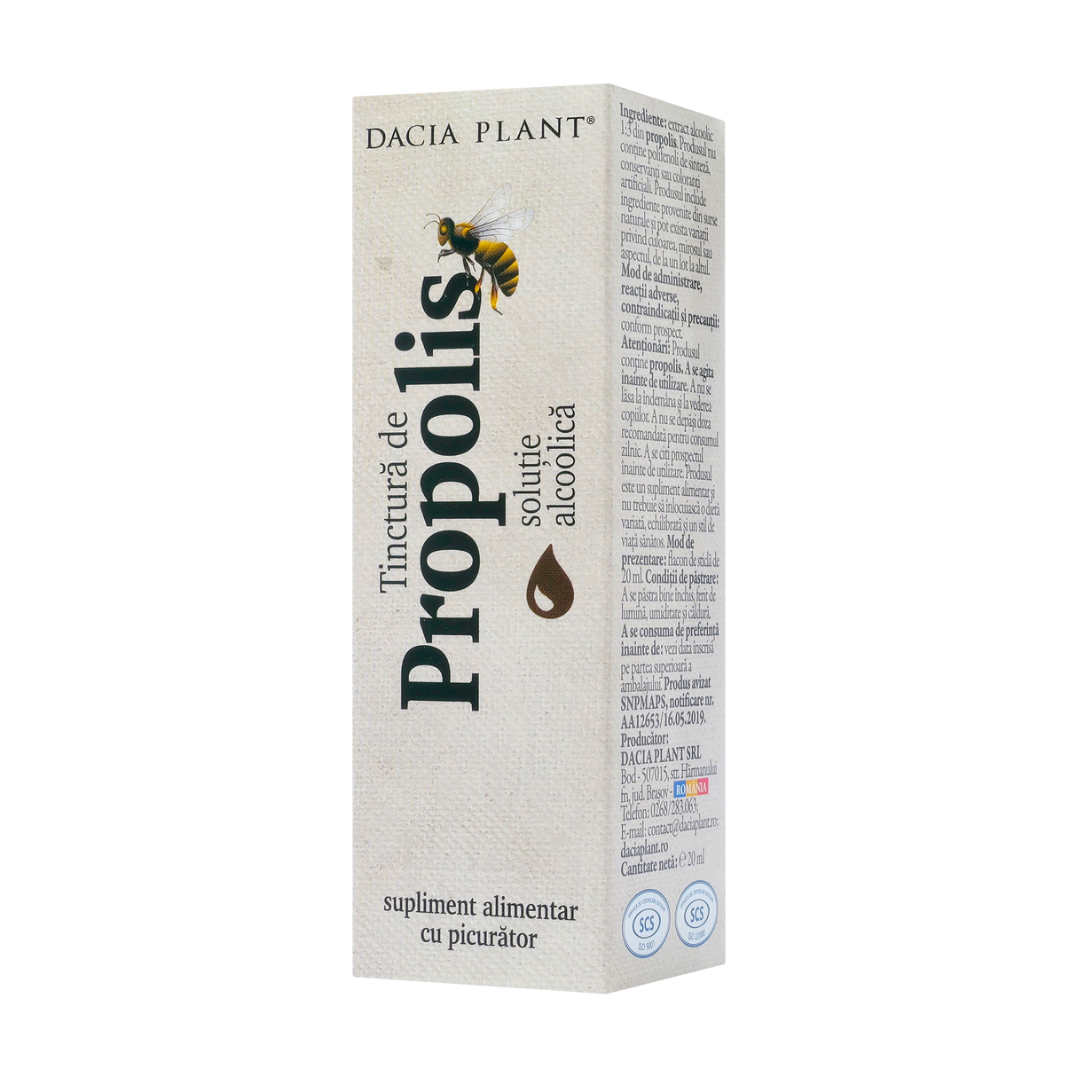 Tinctura propolis 20 ml
