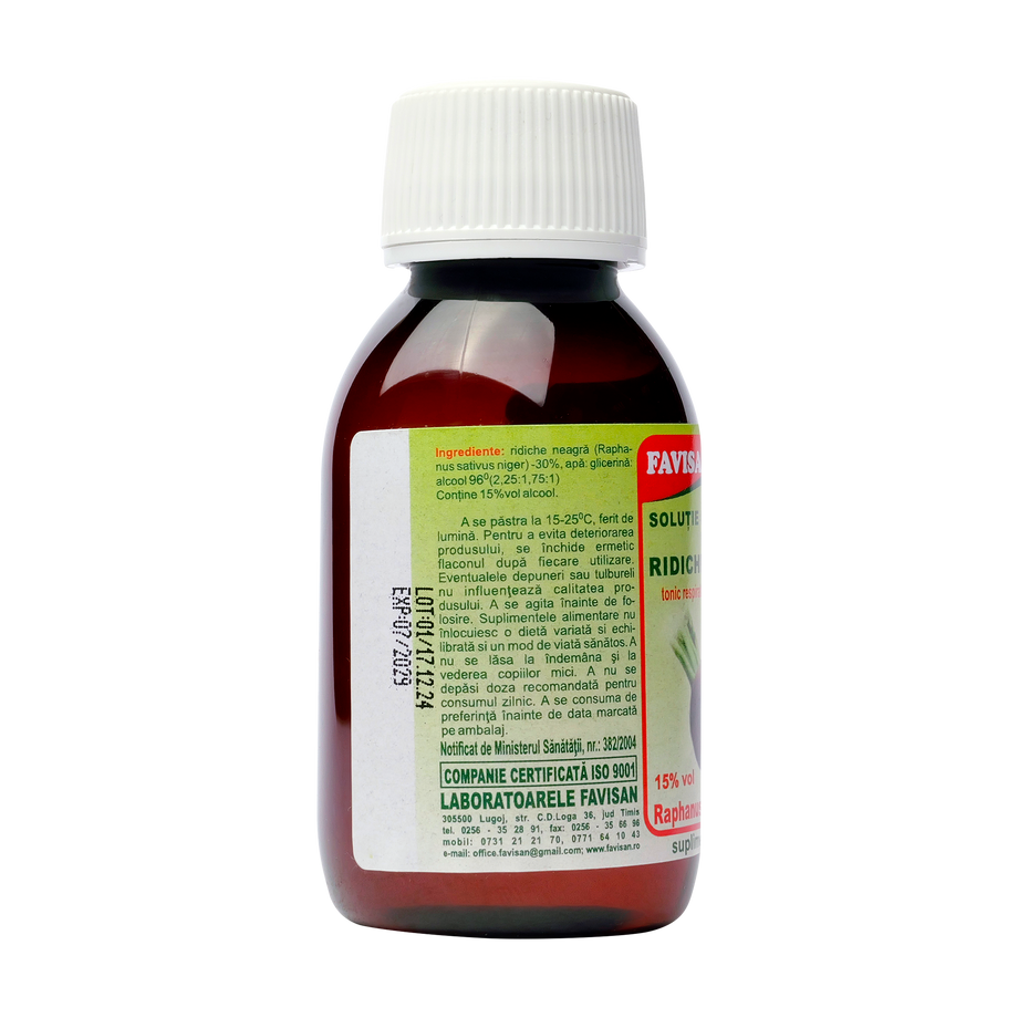 Solutie extractiva din ridiche neagra 100 ml
